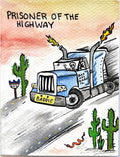 Handmade Card - Prisoner of the Highway