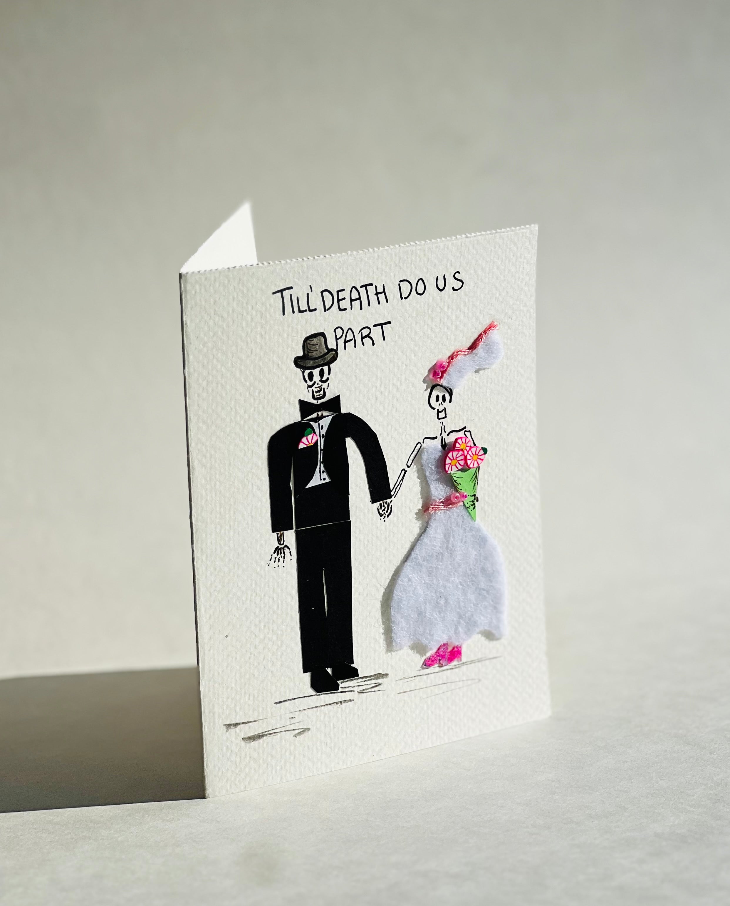 Handmade Card - Till’ Death Do Us Part