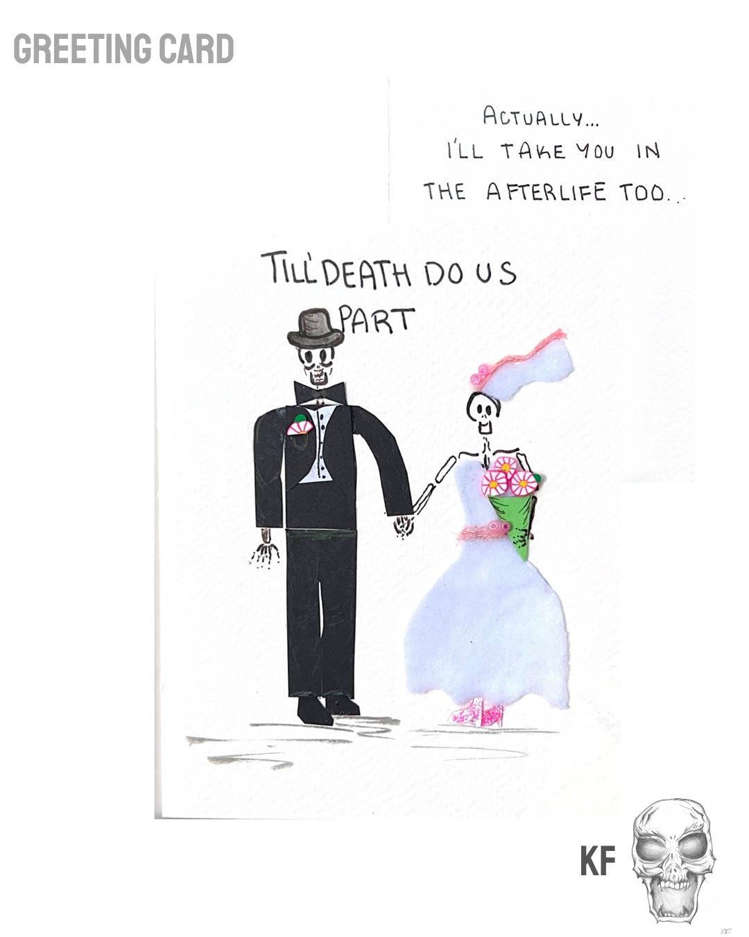 Handmade Card - Till’ Death Do Us Part