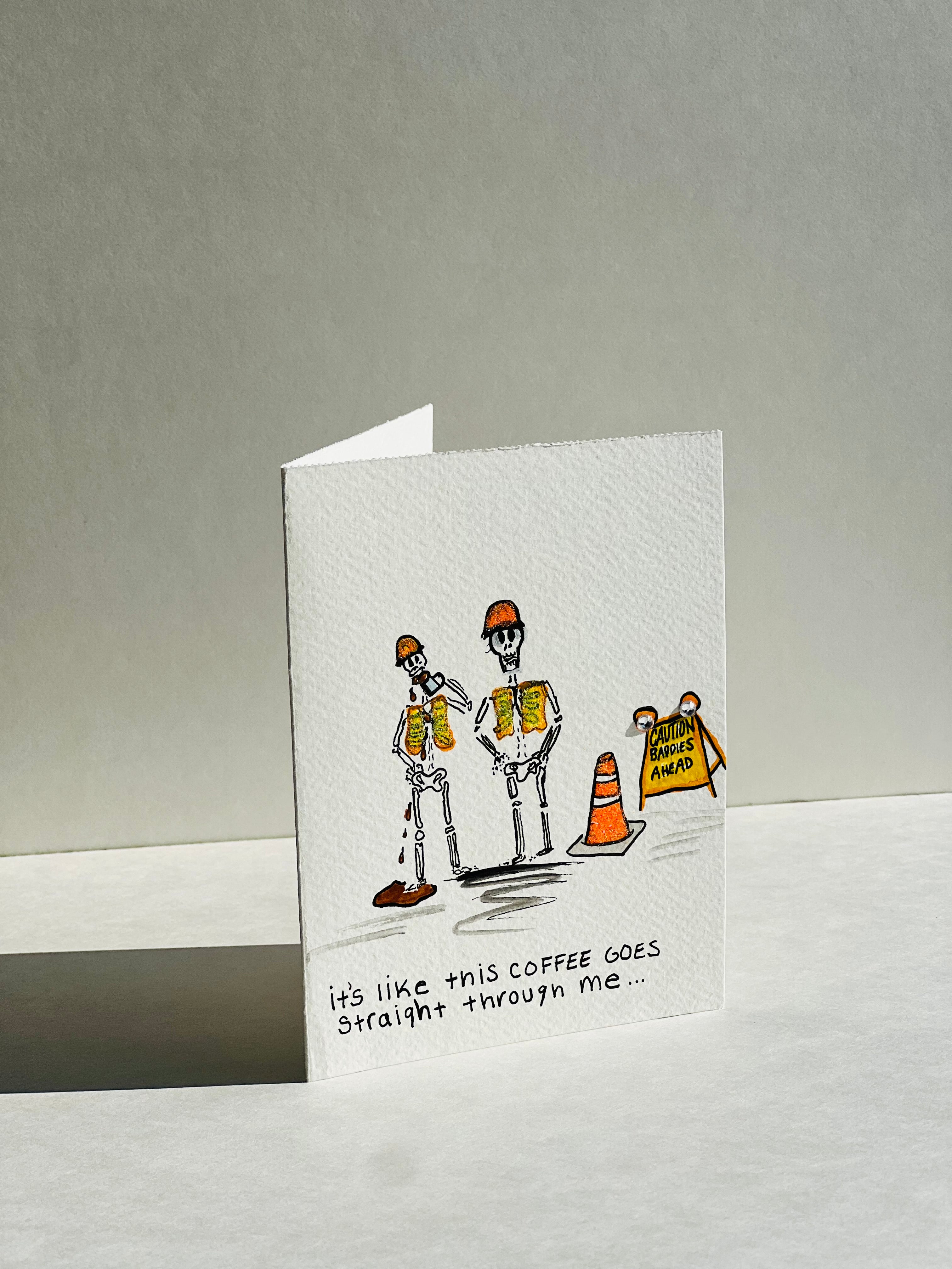 Handmade Card - Construction Life