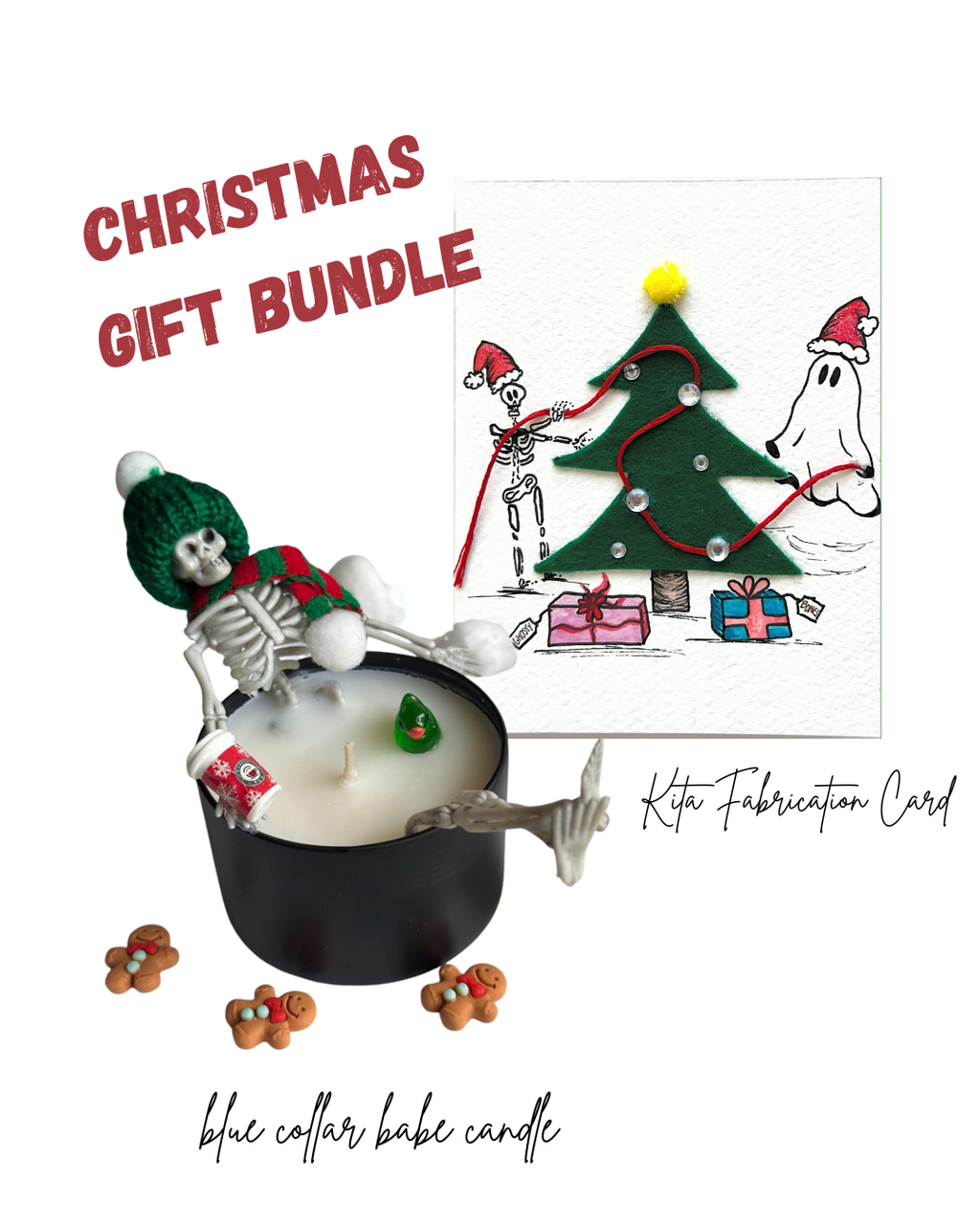 Handmade Card - Christmas Ghosty