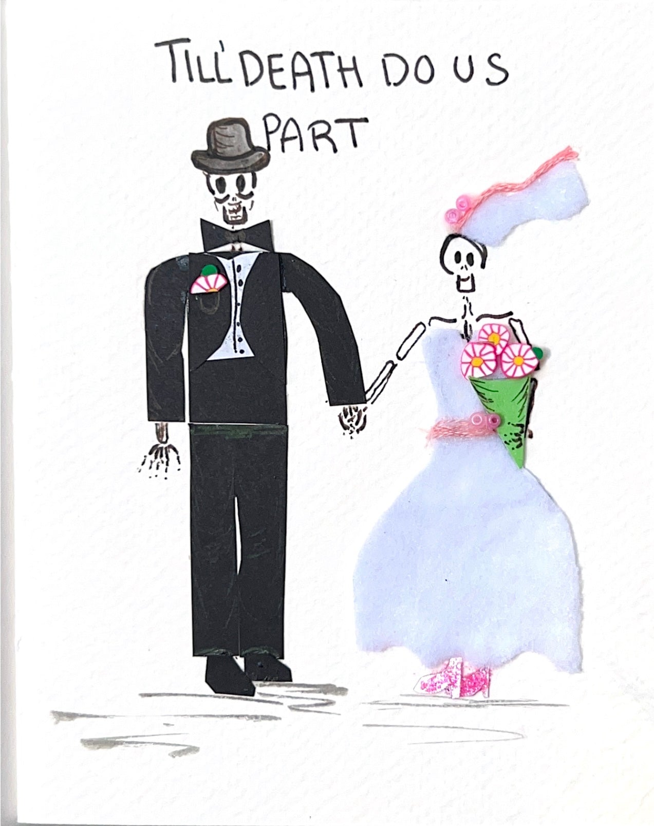 Handmade Card - Till’ Death Do Us Part