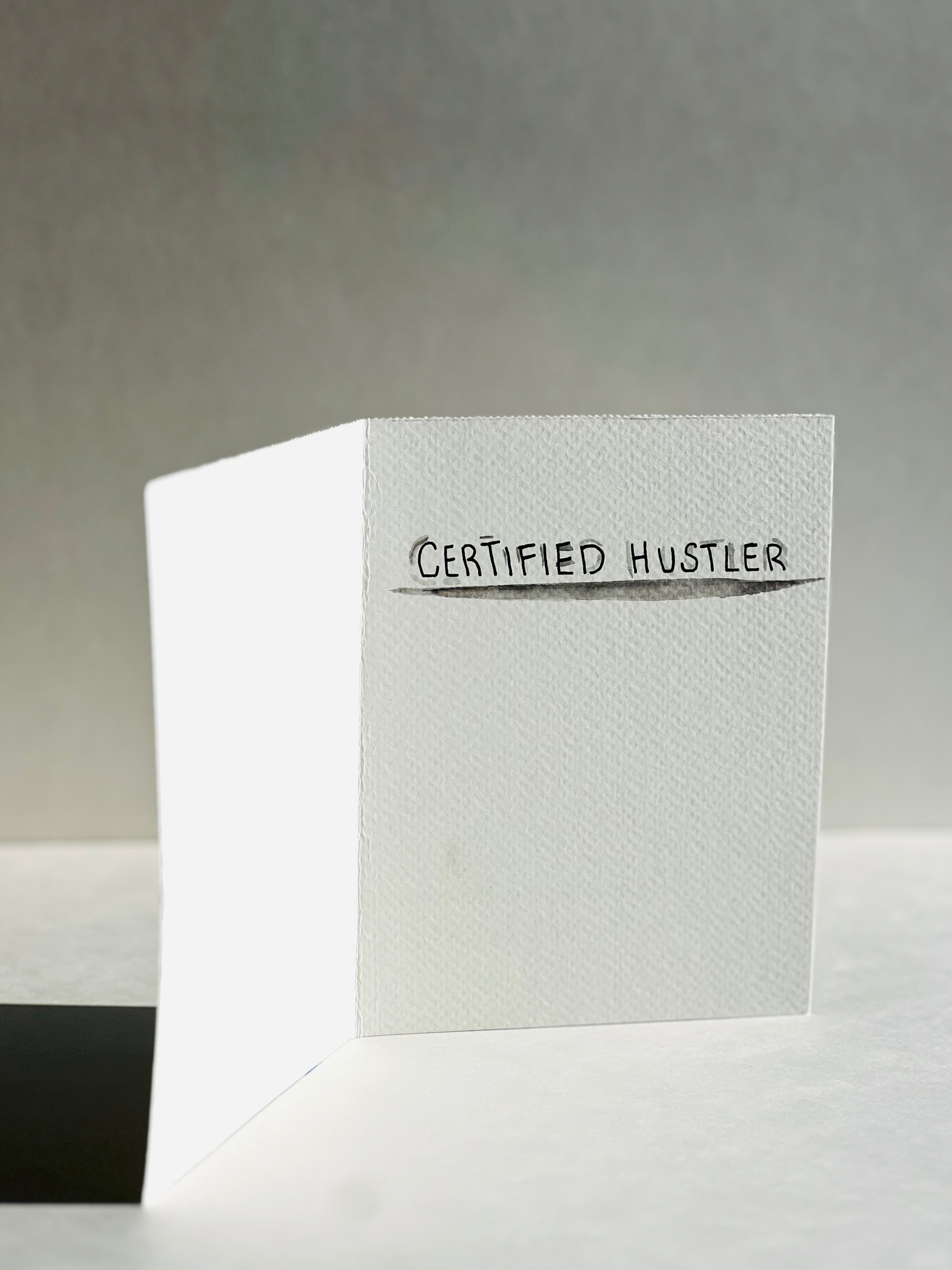 Handmade Card - Graveyard Shift