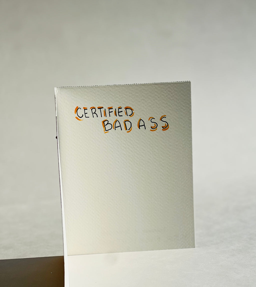 Handmade Card - No Guts!