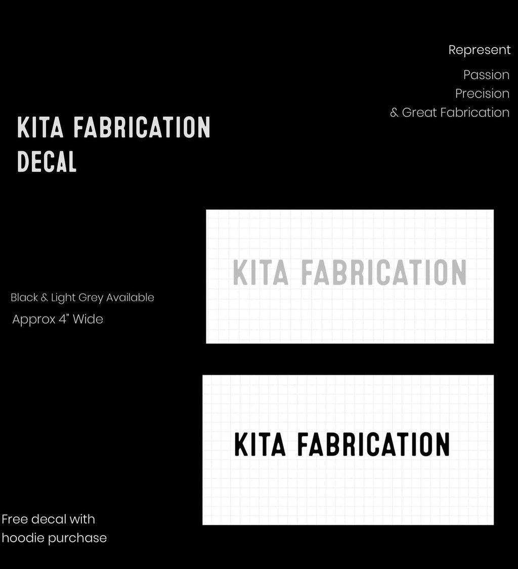 Kita Fabrication Decal