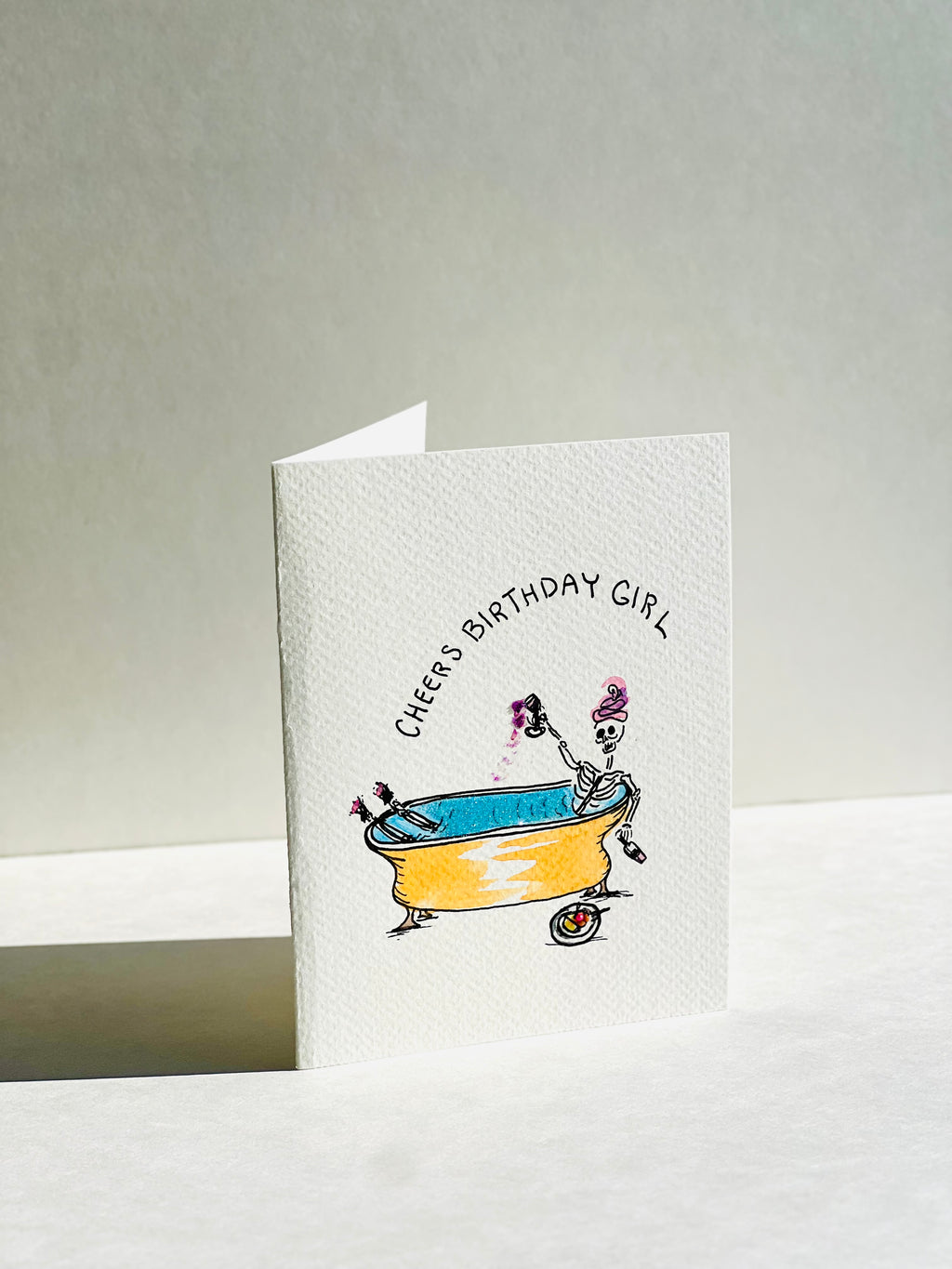 Handmade Card - Birthday Bath