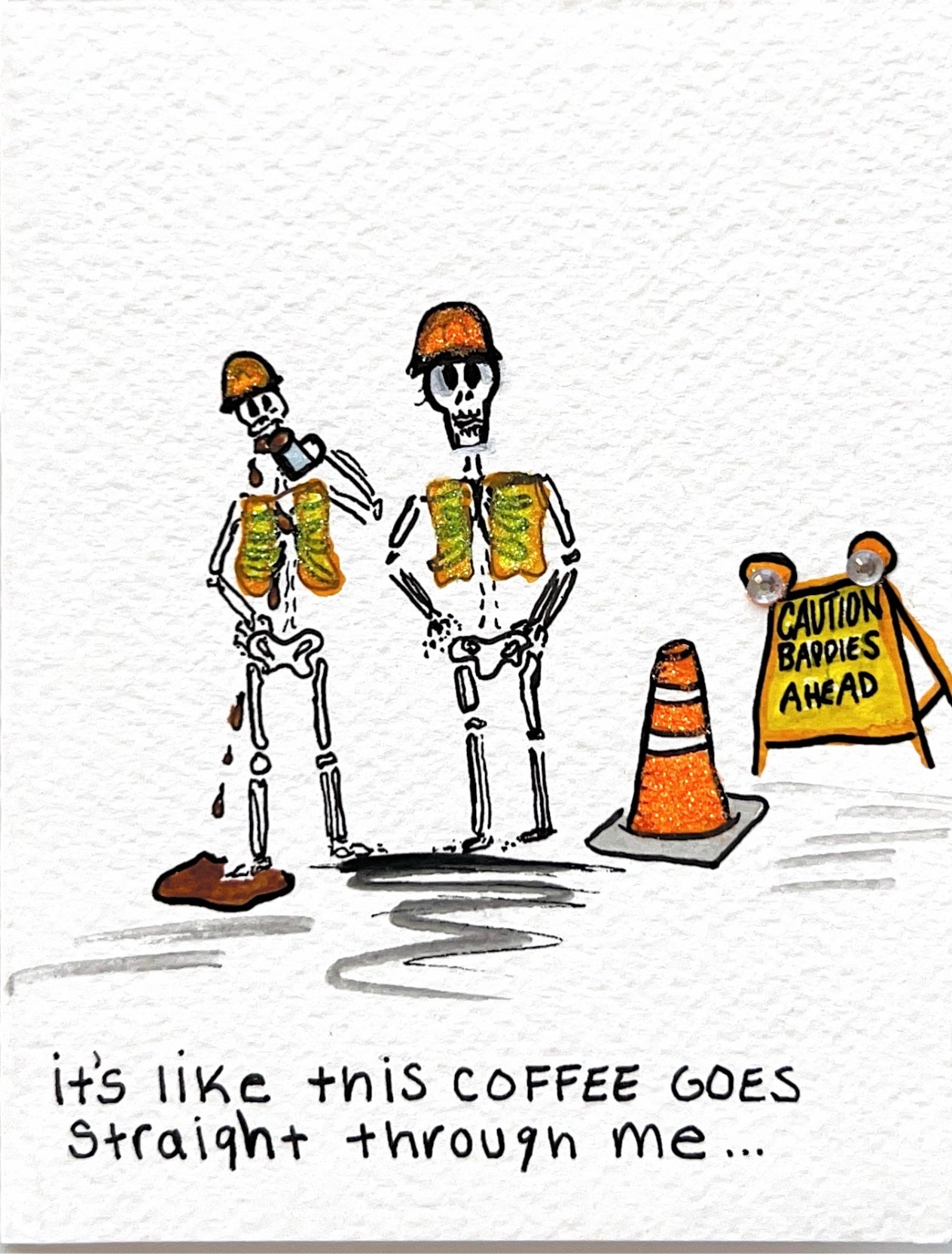 Handmade Card - Construction Life