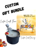 Custom Gift Bundle Candle + Card