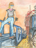 Working Women Art Series - Liv Dodge
