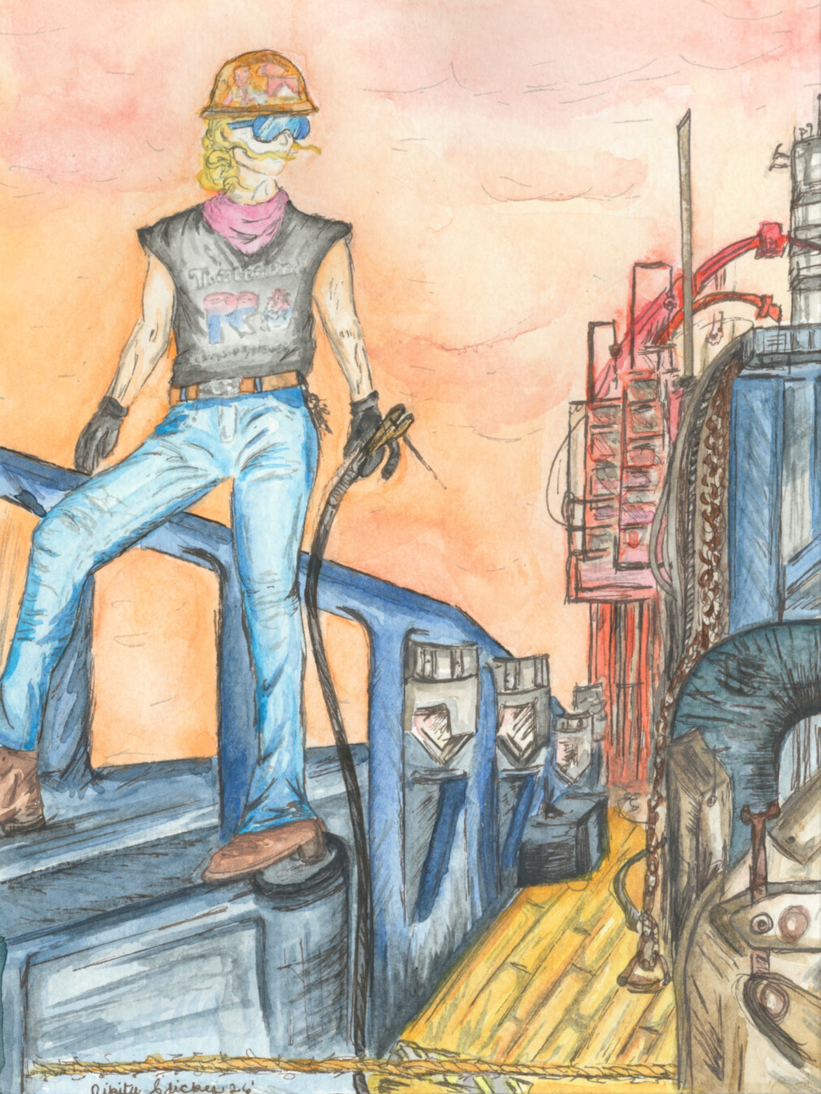 Working Women Art Series - Liv Dodge