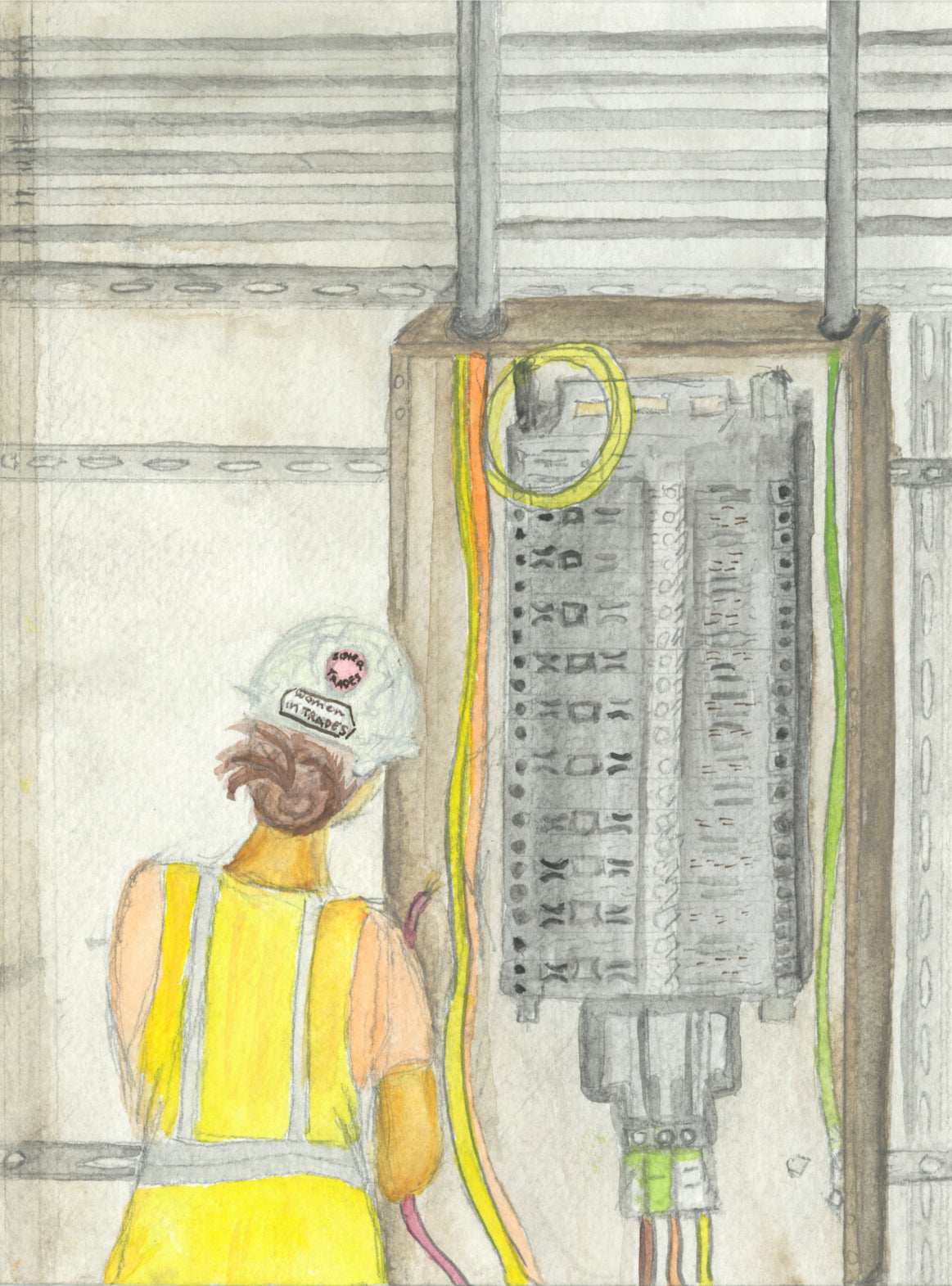 Working Women Art Series - Cynthia Chavez